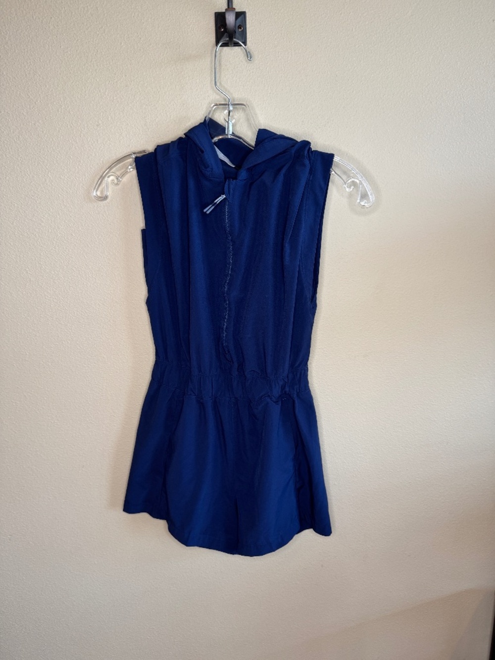 Athleta GIRL. Level Up Romper. Navy blue. Size M 8-10